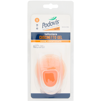 Podovis Talloniera in gel - Supporto per il tallone che assorbe gli shock taglia S (36-40), 6 paia