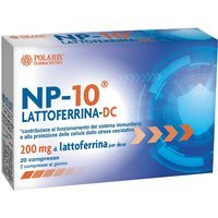 Polaris Farmaceutici Np 10 Lattoferrina Dc - Integratore per il sistema immunitario, 20 compresse