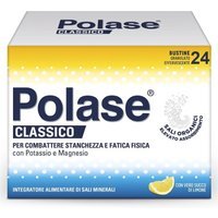 Polase Classico Integratore alimentare di Potassio e Magnesio Gusto Limone, 24 Bustine