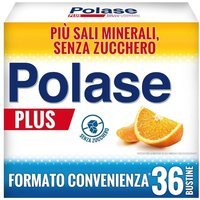 Polase Plus Integratore alimentare di Potassio e Magnesio Senza Zuccheri Gusto Arancia e Mandarino, 36 Bustine