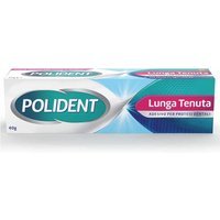 Polident Fissativo Lunga Tenuta Adesivo Protesi Dentale Gusto Menta, 40g