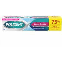 Polident Fissativo Lunga Tenuta Adesivo Protesi Dentale Gusto Menta, 70g