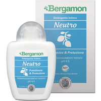 Polifarma Benessere Bergamon - Detergente Intimo Neutro Freschezza e Protezione, 200ml