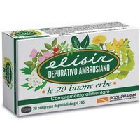 Pool Pharma Elisir Depurativo Ambrosiano, 20 compresse