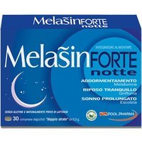 Pool Pharma Melasin Forte Notte Integratore Alimentare, 30 compresse