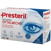 Presteril Salviette Oculari Oftalmiche, 20 salviettine