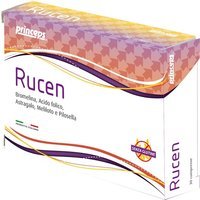 Princeps Rucen - Integratore per microcircolo e per il drenaggio dei liquidi, 30 compresse da 600 mg