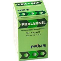 Prius Pharma Pricarnil - Integratore per ridurre la stanchezza e l'affaticamento, 60 capsule
