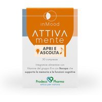 Prodeco Pharma ATTIVAmente Integratore Memoria e Concentrazione, 30 compresse
