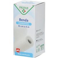 Profar Benda Coesiva Autofissante Misura 10 cm x 4 m, 1 Pezzo