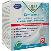 Profar Compresse Pulenti per Protesi Dentali, 56 compresse