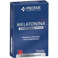 Profar Melatonina Orodispersibile Integratore Alimentare, 60 compresse