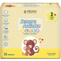 Profar Sempre Asciutto - Pannolini ultra mini Taglia 2 3-6Kg, 22 pannolini