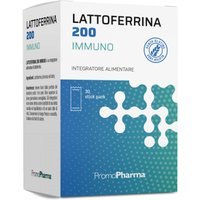 PromoPharma Lattoferrina 200mg Immuno Integratore Alimentare, 30 Stick Pack