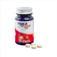 PromoPharma Maca Plus Forte - Maca plus forte integratore per la stanchezza fisica, 50 compresse