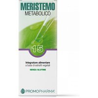 PromoPharma Meristemo 15 Metabolico Integratore per il Metabolismo, 100ml