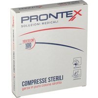 Prontex Softex Compresse Garza Di Cotone 10 x 10 cm, 100 Pezzi