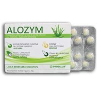 Prosalux Alozym 40 compresse - Integratore alimentare per la digestione e il meteorismo, 20 g