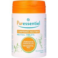 Puressentiel Compresse Neutre per Oli Essenziali, 30 Compresse