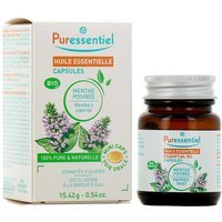 Puressentiel Menta Piperita BIO Integratore Antinfiammatorio, 60 Capsule