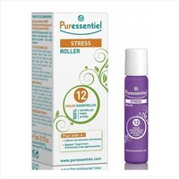 Puressentiel Sonni Sereni - SOS Stress Roller Ai 12 Oli Essenziali, 5ml