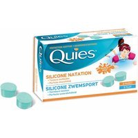 Quies Tappo Auricolare in Silicone per Nuoto, 3 Paia