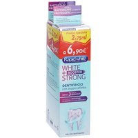 Rapid White White + Booster Strong Dentifricio Doppio Effetto, 2 x 75ml