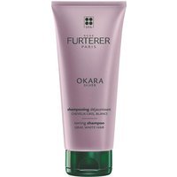 Rene Furterer Shampoo Okara Silver - Shampoo anti-ingiallimento per capelli grigi e bianchi, 200 ml