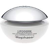 Rephase Lipoderm Maschera Purificante con AHA Fitomarini e Argilla Verde, 50ml