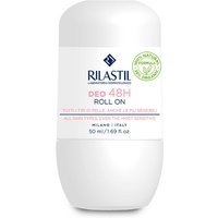 Rilastil Deodorante 48H Roll On Emolliente e Antitraspirante, 50ml