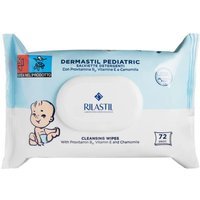 Rilastil Dermastil Pediatric - Salviette Detergenti Cambio Pannolino, 72 Salviettine