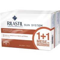 Rilastil Sun System - Integratore Alimentare Solare, 30 + 30 capsule