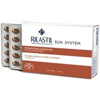 Rilastil Sun System - Integratore Vitamine Tirosina Selenio Luteina,30 Compresse
