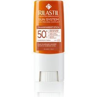 Rilastil Sun System - Stick Transparent SPF50+ Solare Zone Sensibili, 8.5ml