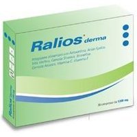 Rne Biofarma Ralios Derma - Ralios Derma integratore antiossidante per la pelle, 30 compresse