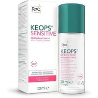 RoC KEOPS - Deodorante Roll On Sensitive 48H Senza Alcol Pelle Sensibile, 30ml