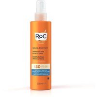 Roc Soleil Protect - Lozione Corpo Spray Idratante SPF30, 200ml