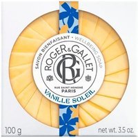 Roger&Gallet Vanille Soleil - Saponetta di Benessere Gelsomino Vaniglia e Ylang Ylang, 100g