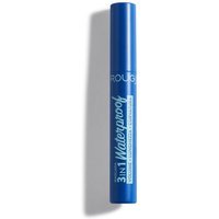 Rougj 3 in 1 Mascara Waterproof Volumizzante Allungante e Incurvante, 12.5ml