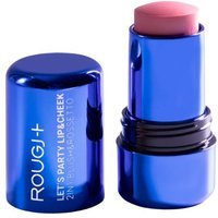 Rougj Let's Party Lip&Cheek 2 in 1 Stick Labbra e Guance colore Rosa, 5g
