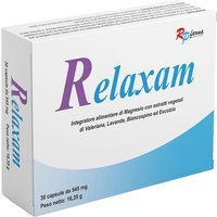 RP Farma Relaxam Integratore Sonno e Rilassamento in Caso di Stress, 30 Capsule