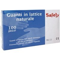 Safety Prontex - Guanti Lattice Naturale Misura Media, 100 Pezzi