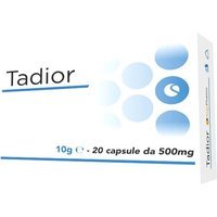 Sage Pharma Tadior - Integratore al glutatione ad azione antiossidante e digestiva, 20 capsule