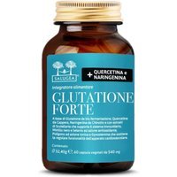 Salugea Glutatione Forte Integratore Antiossidante, 60 Capsule Vegetali