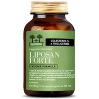 Salugea Liposan Forte Nuova Formula Integratore Colesterolo e Trigliceridi, 60 Capsule Vegetali