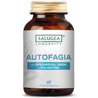 Salugea Longevity Autofagia - Integratore alimentare con spermidina, NADH e polidatina, 60 capsule