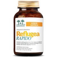 Salugea Reflugea Rapido - Integratore per l'aciditÃ gastrica e la digestione, 45 compresse