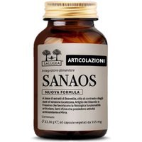 Salugea Sanaos Nuova Formula Integratore Articolazioni Tendini e Legamenti, 60 Capsule Vegetali