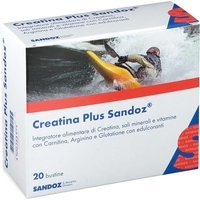 Sandoz Creatina Plus Integratore Alimentare, 20 Bustine