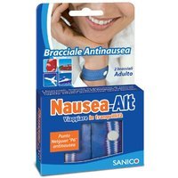 Sanico Nausea-Alt Bracciale Antinausea Adulto, 2 Pezzi